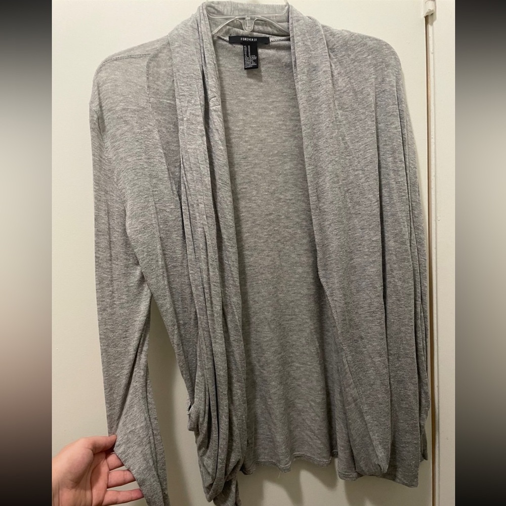 Grey Cardigan - Forever21